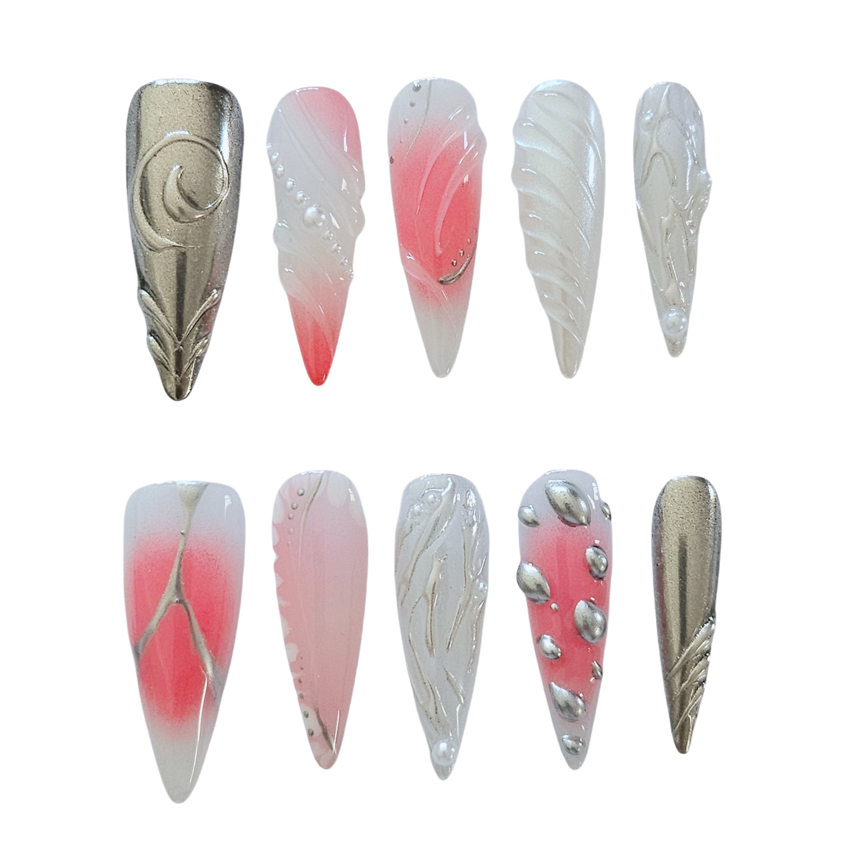 White Sliver Blush