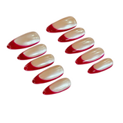 Red French Tips