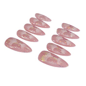 Flaky Pink Butterfly